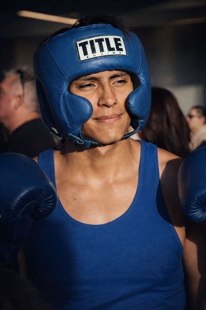 David in combat training